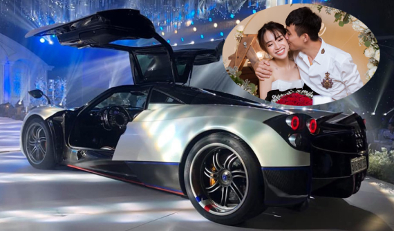 Mang Pagani Huayra ra trưng bày, Minh "Nhựa" bị nói chơi ngông, nhưng tất cả chỉ làm vui lòng con gái "rượu" trong ngày cưới