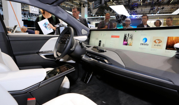 Byton M-Byte - Crossover hạng sang với màn hình 48-inch lớn nhất thế giới chính thức ra bản thương mại