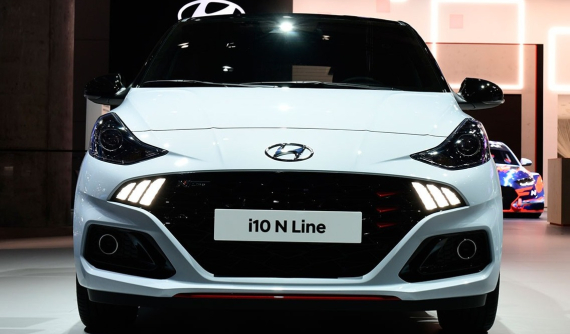 Ngắm hình ảnh "bằng xương, bằng thịt" của xe đô thị Hyundai i10 N Line 2020
