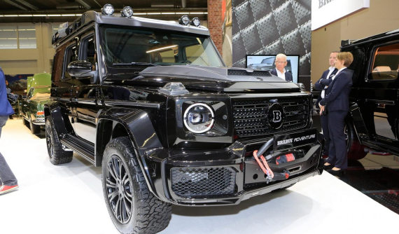 Mercedes-Benz G-Class "biến hình" thành xe off-road chuyên nghiệp nhờ gói độ đặc biệt của Brabus