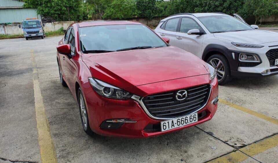 Bình Dương: Mazda3 biển "ngũ quý 6" có thể tăng giá gấp 3 lần