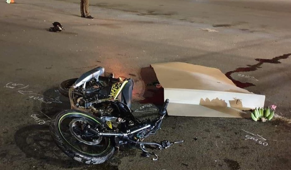 Bình Dương: Đôi vợ chồng trẻ tử vong dưới bánh xe container trên đường đưa em trai về nhà trọ