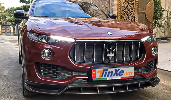 SUV hạng sang Maserati Levante đầu tiên ở Việt Nam lên gói độ Shtorm GT của hãng Larte Designs