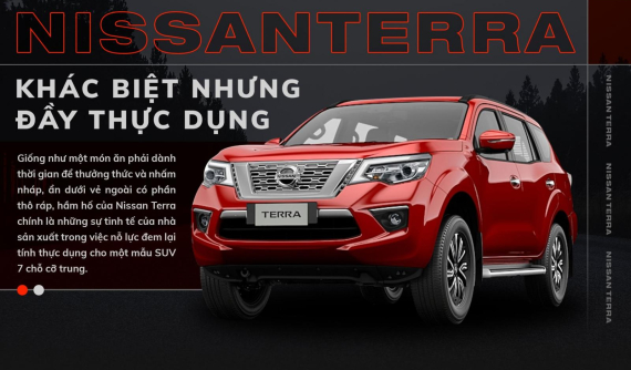 Nissan Terra: Khác biệt nhưng đầy thực dụng
