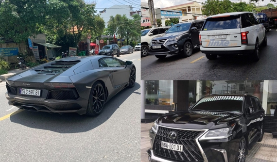Dàn xe "khủng" đắt đỏ ở Phú Quốc, siêu xe Lamborghini Aventador hơn 23 tỷ đồng là ngoại lệ