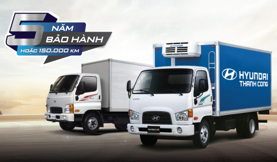 Hyundai mở rộng hệ thống đại lý xe thương mại, tăng thời gian bảo hành lên 5 năm