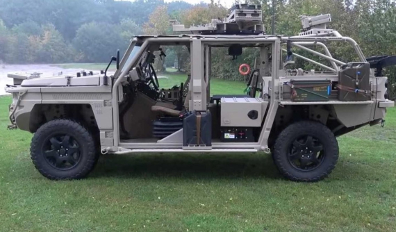 Defenture GRF 5.12 Platform - Xe quân sự 4x4 giá 420.000 USD với khả năng chuyển đổi đủ vai trò