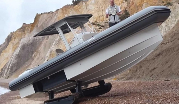 Iguana X100 - Phương tiện lưỡng cư nửa thuyền/nửa tăng với giá 5,59 tỷ đồng