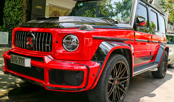 Doanh nhân Sài thành độ Mercedes-AMG G63 bản đặc biệt lên Brabus