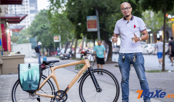 Đánh giá xe đạp trợ lực điện khung tre của StarTup Việt Nam: Êm ái, thoải mái và tốt cho sức khỏe