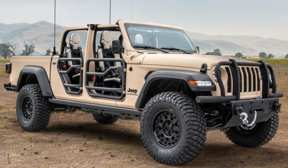 Jeep Gladiator XMT - Ra mắt trong vai trò "phương tiện quân sự chiến thuật hạng nhẹ"