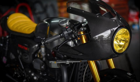 Triumph sẽ chính thức ra mắt thêm mẫu xe Cafe Racer mang tên Thruxton RS cuối năm nay