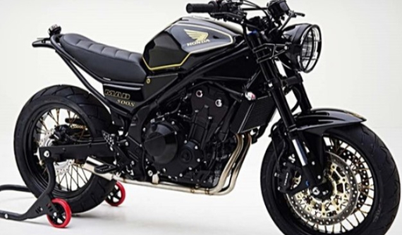 Honda Scrambler 500 bất ngờ lộ ảnh thiết kế, sử dụng động cơ 2 xylanh