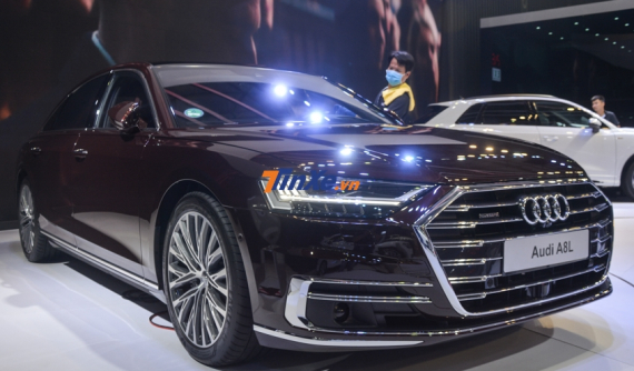 Khám phá nhanh Audi A8L thế hệ mới tại Việt Nam, đối thủ chính của Mercedes-Benz S450L Luxury