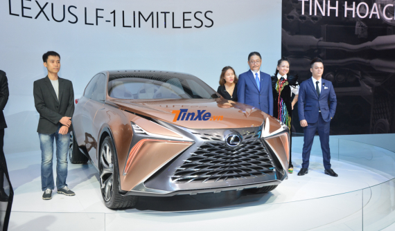 Diện kiến Crossover hạng sang Lexus LF-1 Limitless mang thiết kế lấy cảm hứng từ kiếm Nhật Katana