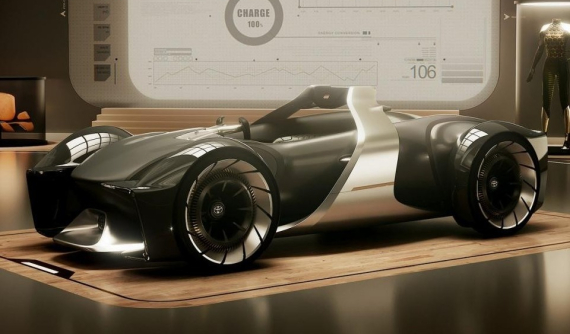 Toyota e-Racer - Mẫu concept cho thấy xe thể thao tương lai sẽ ra sao