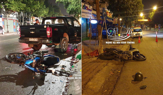 Bình Dương: 2 thanh niên đi xe côn tay cùng bị tai nạn lúc rạng sáng, tử vong thương tâm