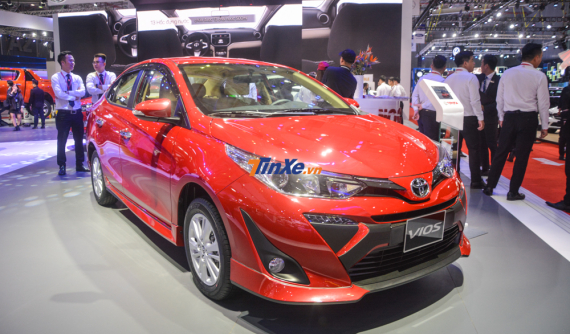 “Vua doanh số” Toyota Vios với bộ body kit thể thao xuất hiện tại triển lãm VMS 2019