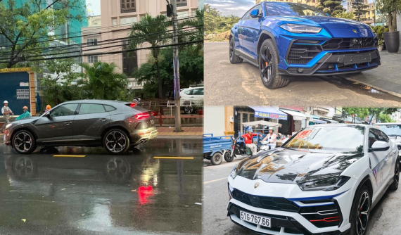 Bộ sưu tập siêu SUV Lamborghini Urus của nhà giàu Việt