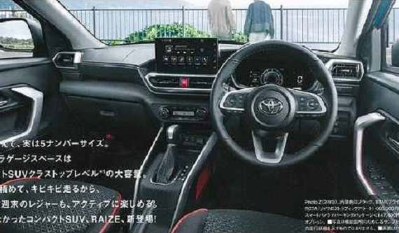 Toyota Raize 2020 - SUV rẻ nhất của thương hiệu "thiện lành" - tiếp tục lộ nội thất