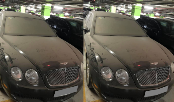 Xe Bentley "làm bạn" với bụi trong hầm đỗ xe tại Hà Nội: Vì sao lại nên nông nỗi này?