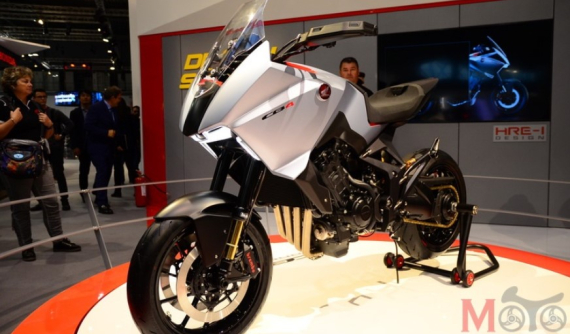 EICMA 2019: Honda hé lộ xe Sport Touring mới qua mẫu CB4X Concept