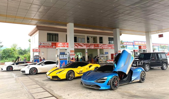 Không cần phải đợi đến tháng 10/2020, 6 tháng trước đó đã có đại hội siêu xe đình đám ở Việt Nam