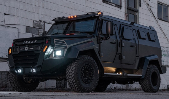 Inkas Sentry Civilian 2020 - Xe dân sự bọc giáp siêu hầm hố dành cho các gia đình giàu có
