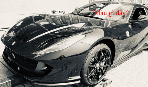 Thử tài quan sát: Dự đoán màu sơn siêu xe Ferrari 812 Superfast thứ 2 về Việt Nam