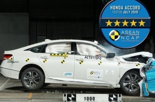Honda Accord 2020 đạt chứng nhận an toàn 5 sao ASEAN NCAP với số điểm hơn cả Toyota Camry