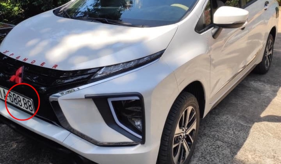 Thêm một chiếc Mitsubishi Xpander đeo biển "tứ quý" ở Việt Nam