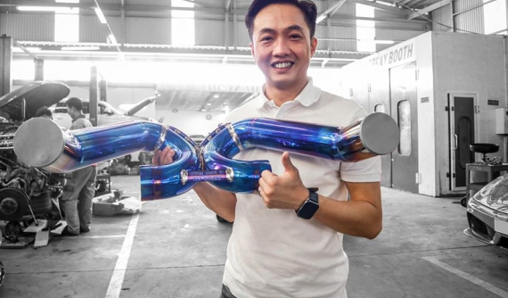 Câu chuyện đằng sau ống xả hàng thửa của McLaren 720S do Đàm Thu Trang tặng cho Cường "Đô-la"