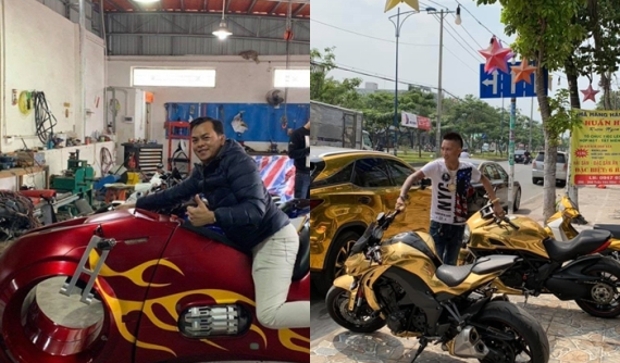 Dàn xe "mạ vàng" của Phúc XO và Huấn "hoa hồng" trước khi bị công an bắt vì liên quan ma tuý