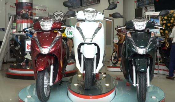 Giá xe Honda LEAD giảm thấp hơn niêm yết tại một số đại lý