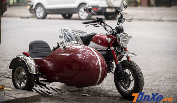 Hà Nội: Gặp gỡ Honda Monkey độ ba bánh