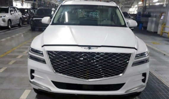 SUV hạng sang Genesis GV80 2020 của Hàn Quốc tiếp tục lộ diện, sẵn sàng đối đầu BMW X5