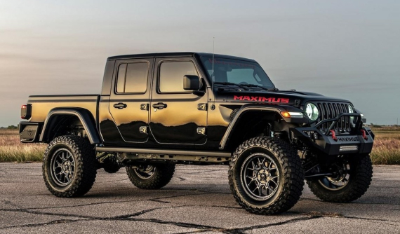 Jeep Gladiator Maximus 1000 - Chiếc xe off-road tối thượng với động cơ độ 1.000 mã lực của Hennessey