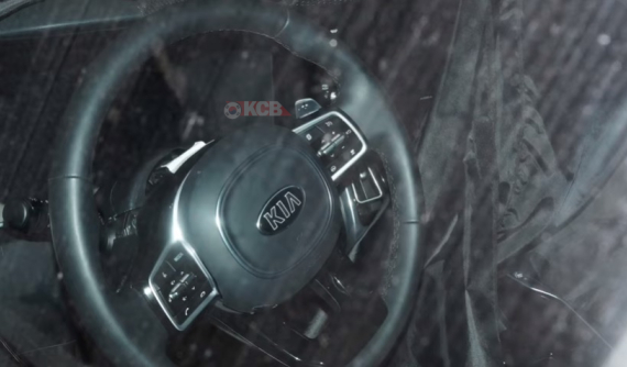 SUV 7 chỗ Kia Sorento 2020 lộ nội thất, dùng núm xoay chuyển số giống Optima mới