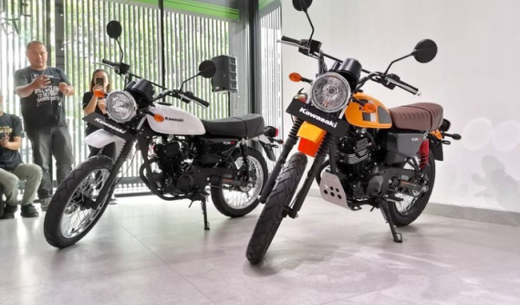 Bản đặc biệt Kawasaki W175TR ra mắt để cạnh tranh với Yamaha XSR155, giá bán hơn 50 triệu