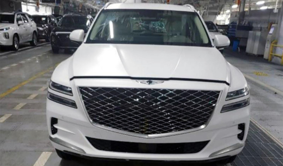 SUV hạng sang Genesis GV80 2020 - đối thủ của BMW X5 - lộ giá bán hấp dẫn