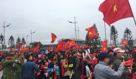 Trở về với chức vô địch SEA Games 30, đội tuyến bóng đá Việt Nam sẽ di chuyển theo phương án bảo vệ của Công an TP Hà Nội