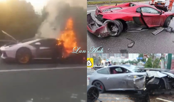 Video những vụ mượn siêu xe của bạn để chạy nhưng gây tai nạn kinh hoàng "hot" nhất năm 2019