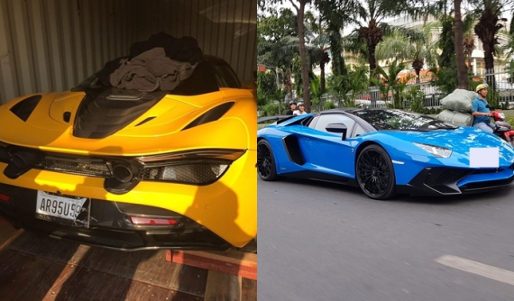 Chỉ trong vòng 24 giờ nhà giàu Việt đón nhận cặp đôi siêu xe mui trần về Việt Nam