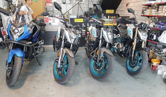 Bộ tứ mô tô phân khối lớn của CFMoto cập bến Việt Nam với giá từ 115 triệu đồng