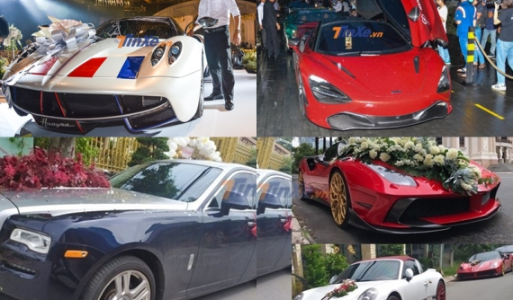 Những siêu đám cưới diễn ra trong năm 2019, có cả Cường "Đô-la" và Minh "Nhựa" với dàn siêu xe đắt đỏ