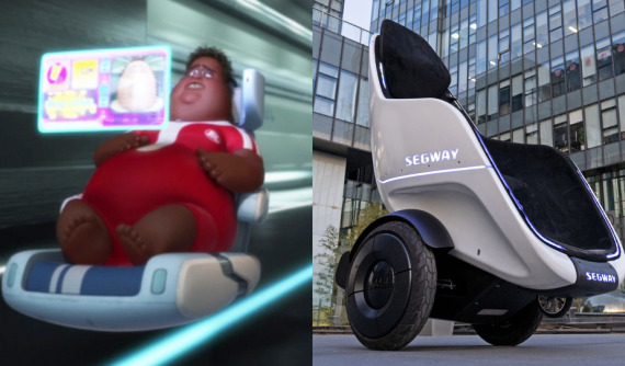 Segway S-Pod - Chiếc "ghế di động" dành cho những người siêu lười