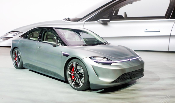 Hãng Sony bất ngờ vén màn một mẫu ô tô hoàn toàn mới mang tên Vision-S