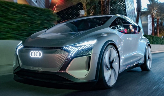 Audi mang mẫu concept tự lái cực hiện đại AI:ME tới CES 2020