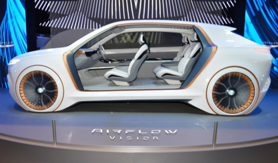 FCA Airflow Vision - Mẫu concept crossover hạng sang trang bị cả chục màn hình và không lắp cửa