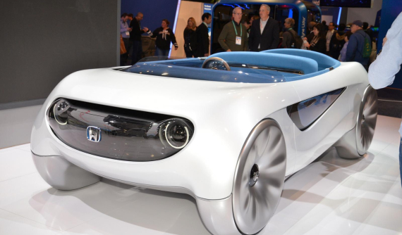 Honda Augmented Driving Concept - Chiếc xe bé nhỏ, kỳ quái như đến từ tương lai